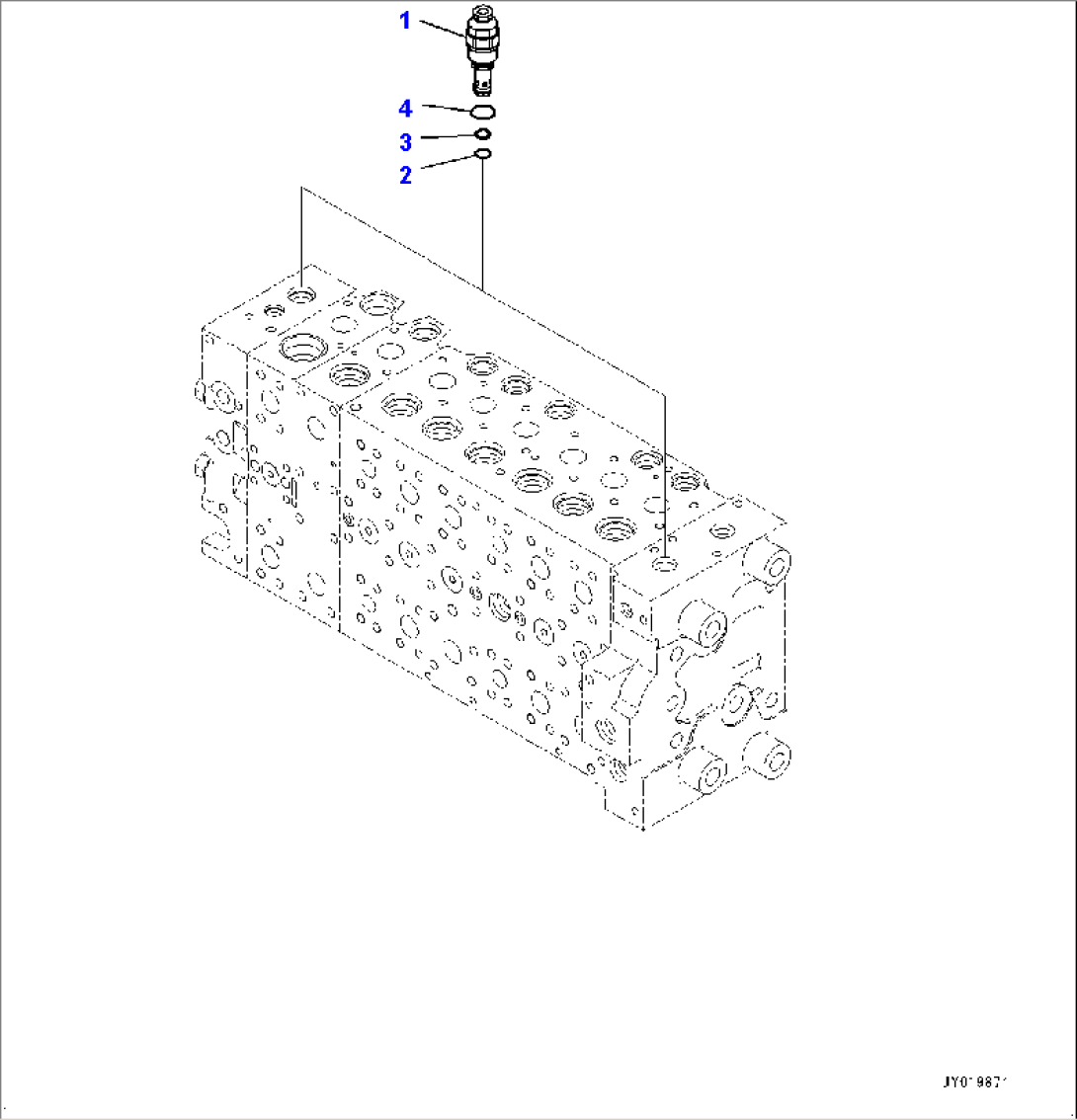 Control Valve, Inner Parts (8/24) (#1001-)