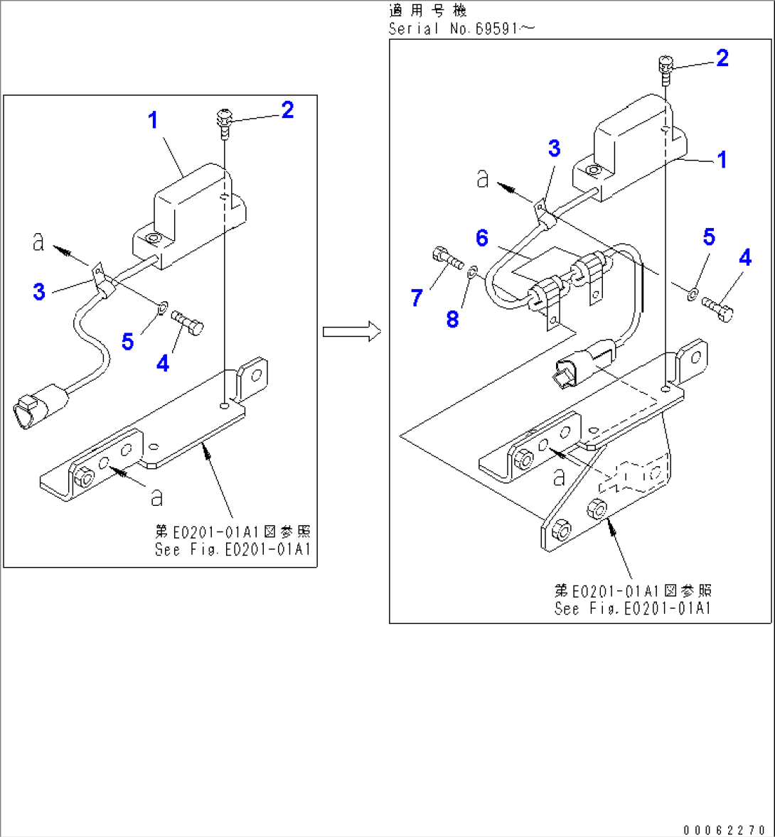ANGLE SENSOR (KOMTRAX LESS)