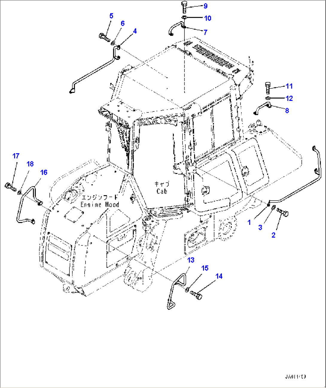 Handrail, (#30619-)