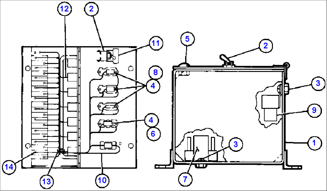 RELAY BOX ASSEMBLY (VE5843)