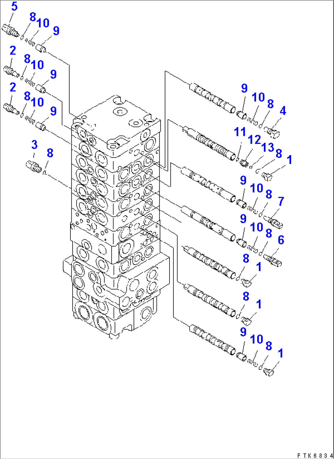 MAIN VALVE (10-VALVE) (7/21)