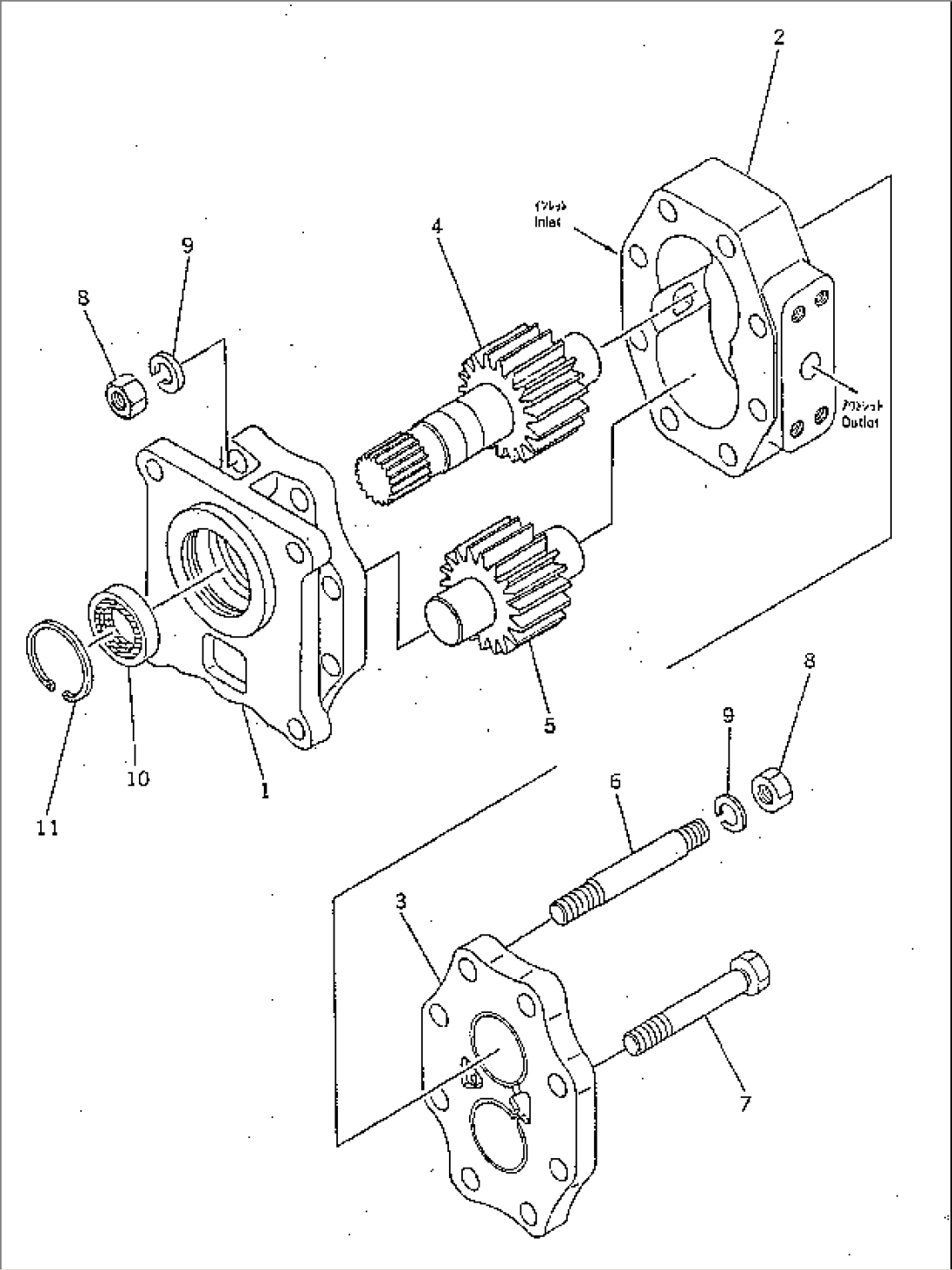 STEERING PUMP(#1010-.)