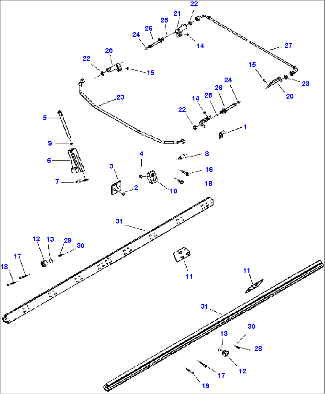 FIG. A4103-A9A2 FUEL INJECTOR PLUMBING