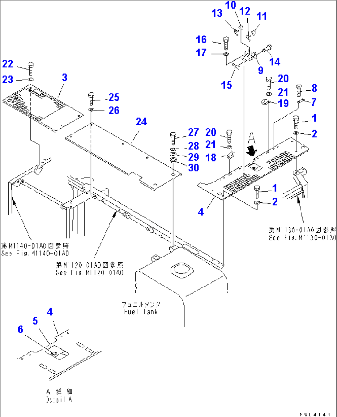 COVER (MACHINE CAB) (UPPER)(#K32001-)