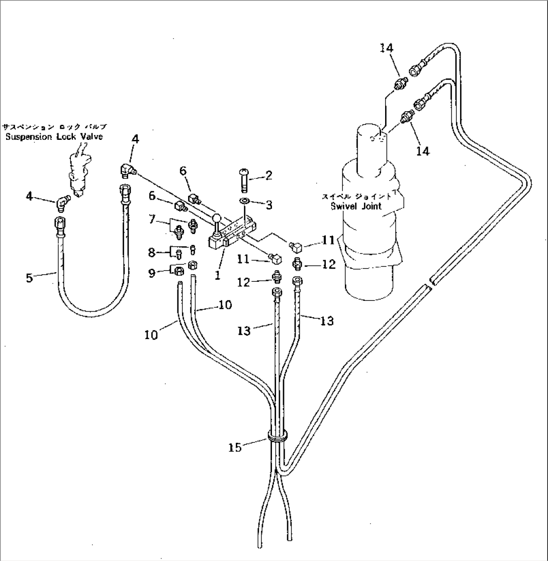 UPPER AIR PIPING (TRANSMISSION CONTROL)