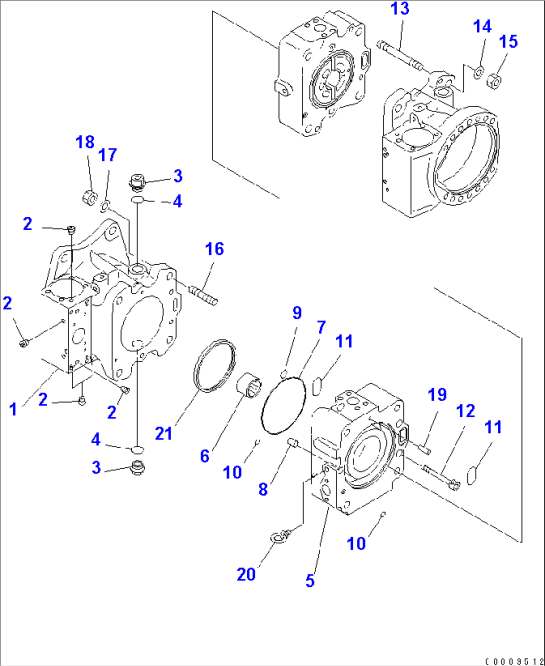 LOADER PUMP (1/15) (NO.2 PUMP)