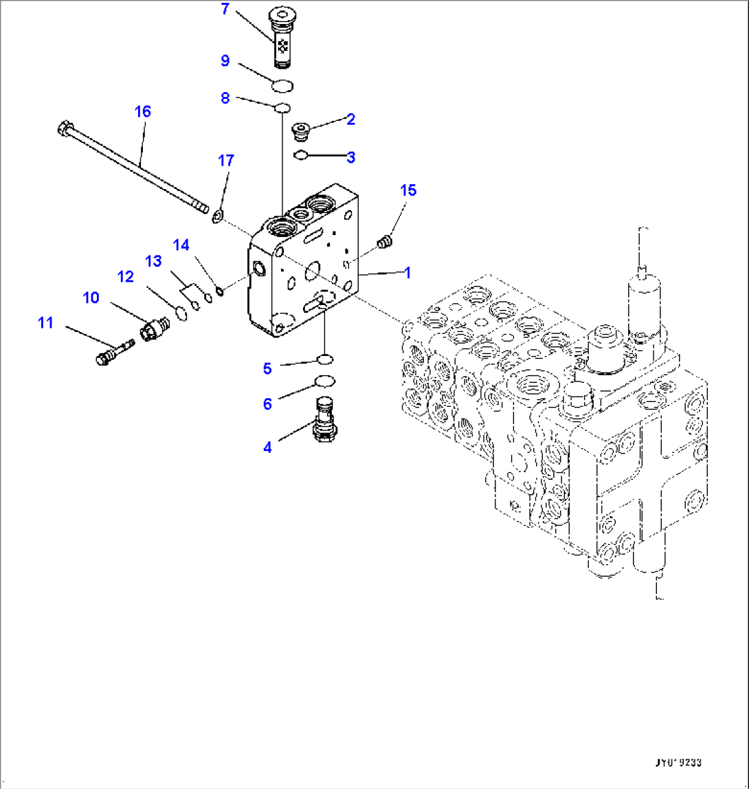 Fender Group, Control Valve, 5-Valve (4/12) (#80932-)