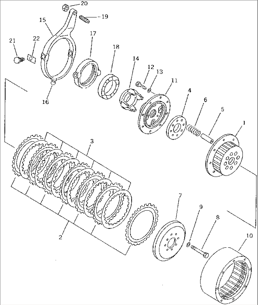 STEERING CLUTCH(#76516-78603)