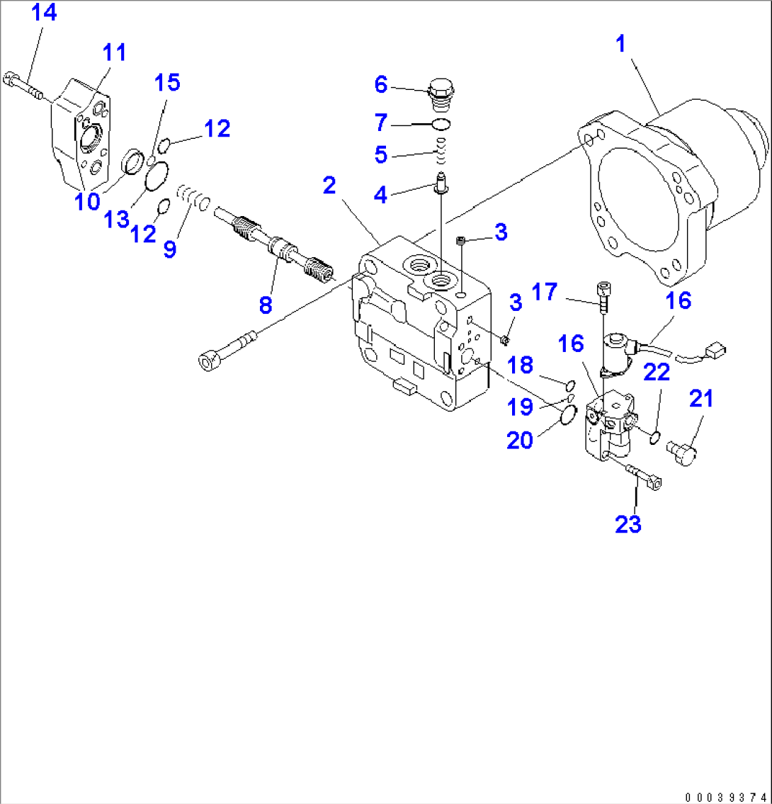 FAN MOTOR (1/3)(#30001-)