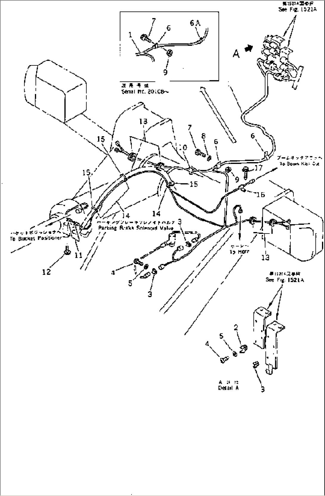 ELECTRICAL SYSTEM (FRONT LINE)(#20001-)