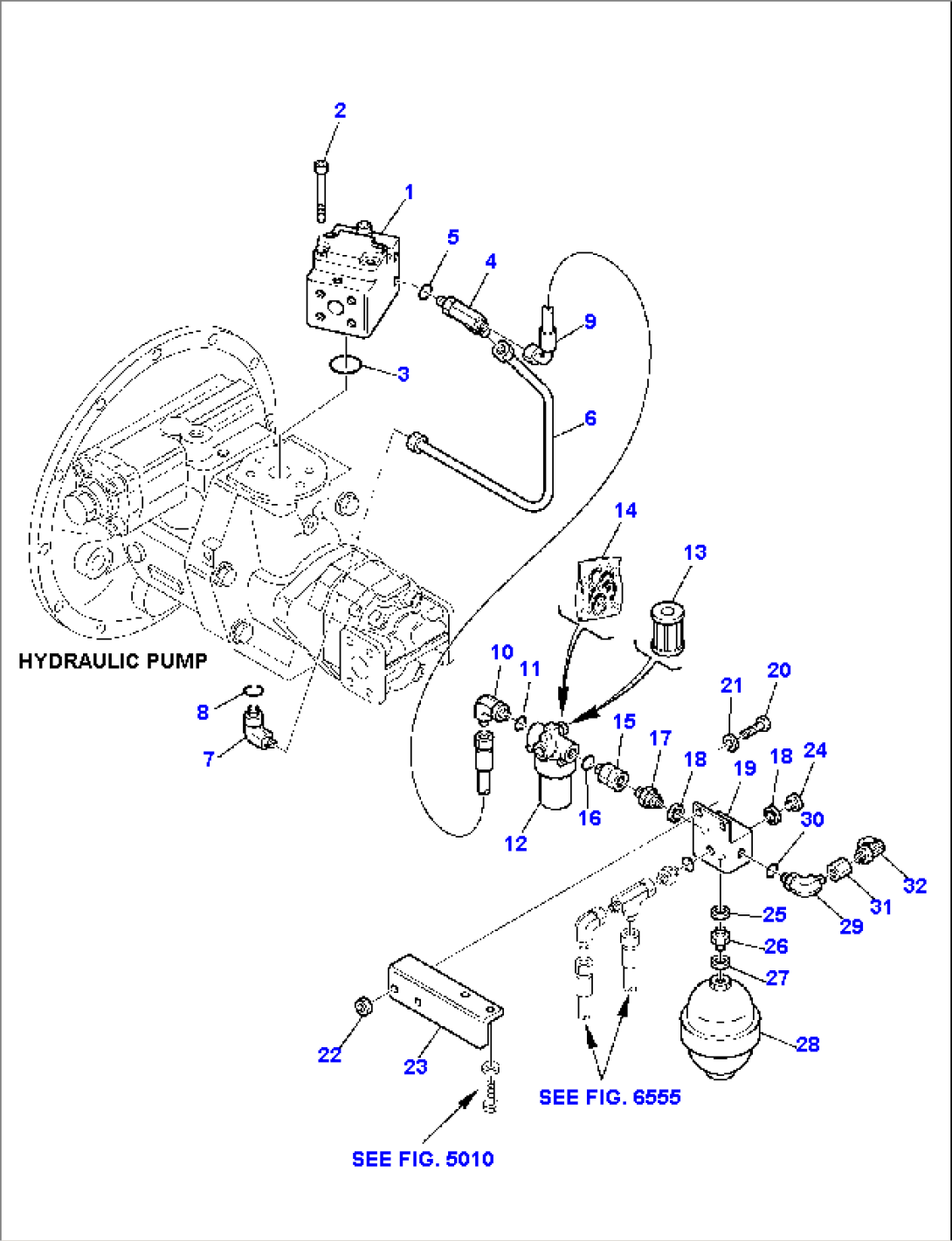 HYDRAULIC PIPING (PPC PIPING) (1/3)