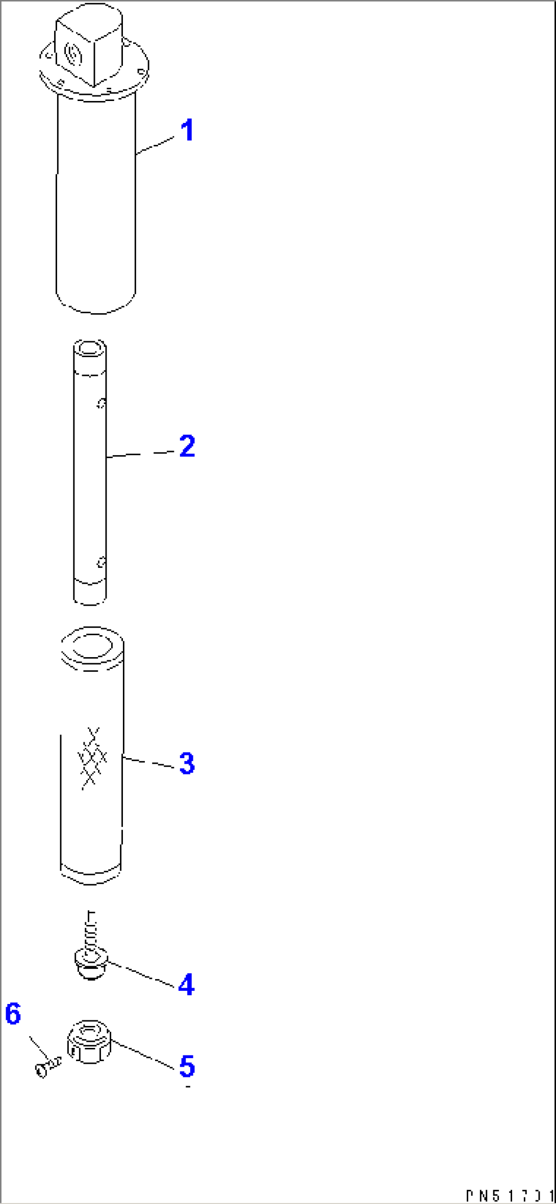 HYDRAULIC FILTER(#6501-)