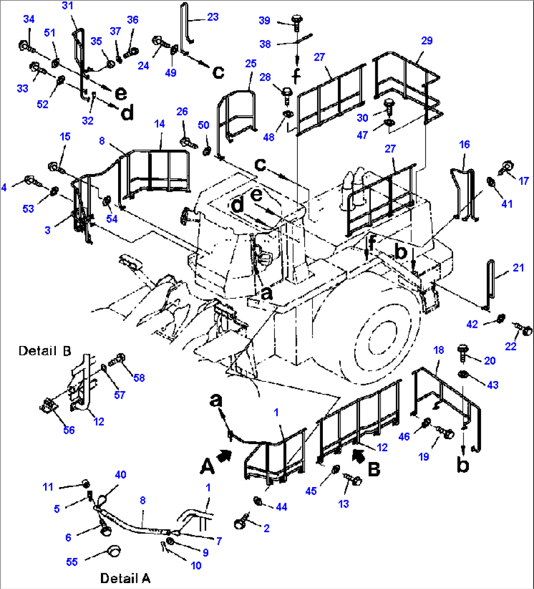 M4320-01A0 LADDER RAIL