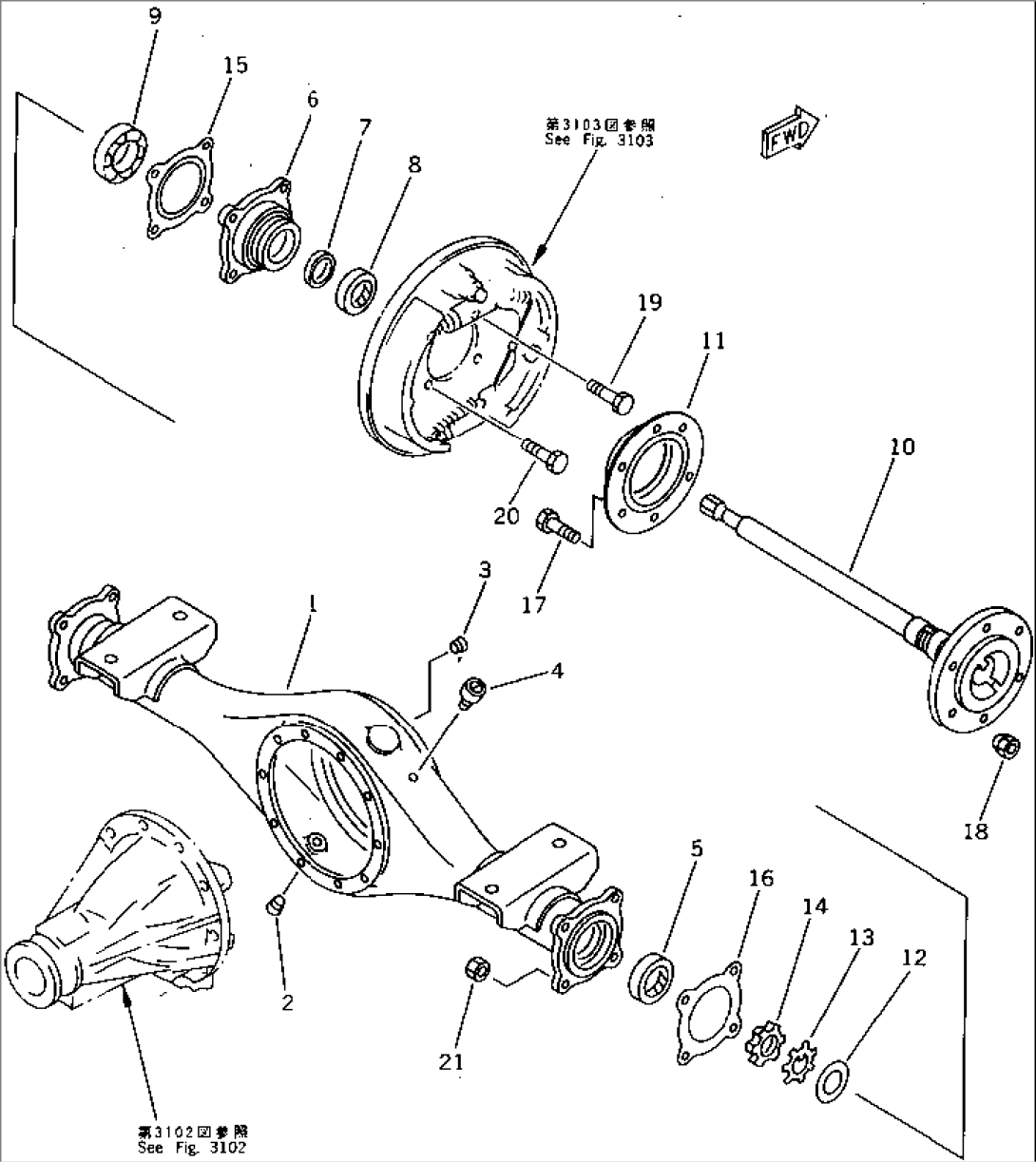 DRIVE AXLE (FRONT)