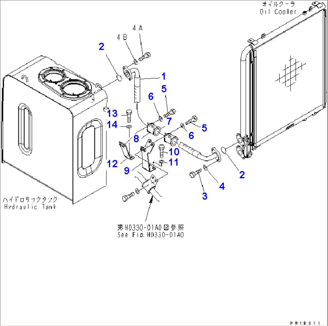 OIL COOLER LINE