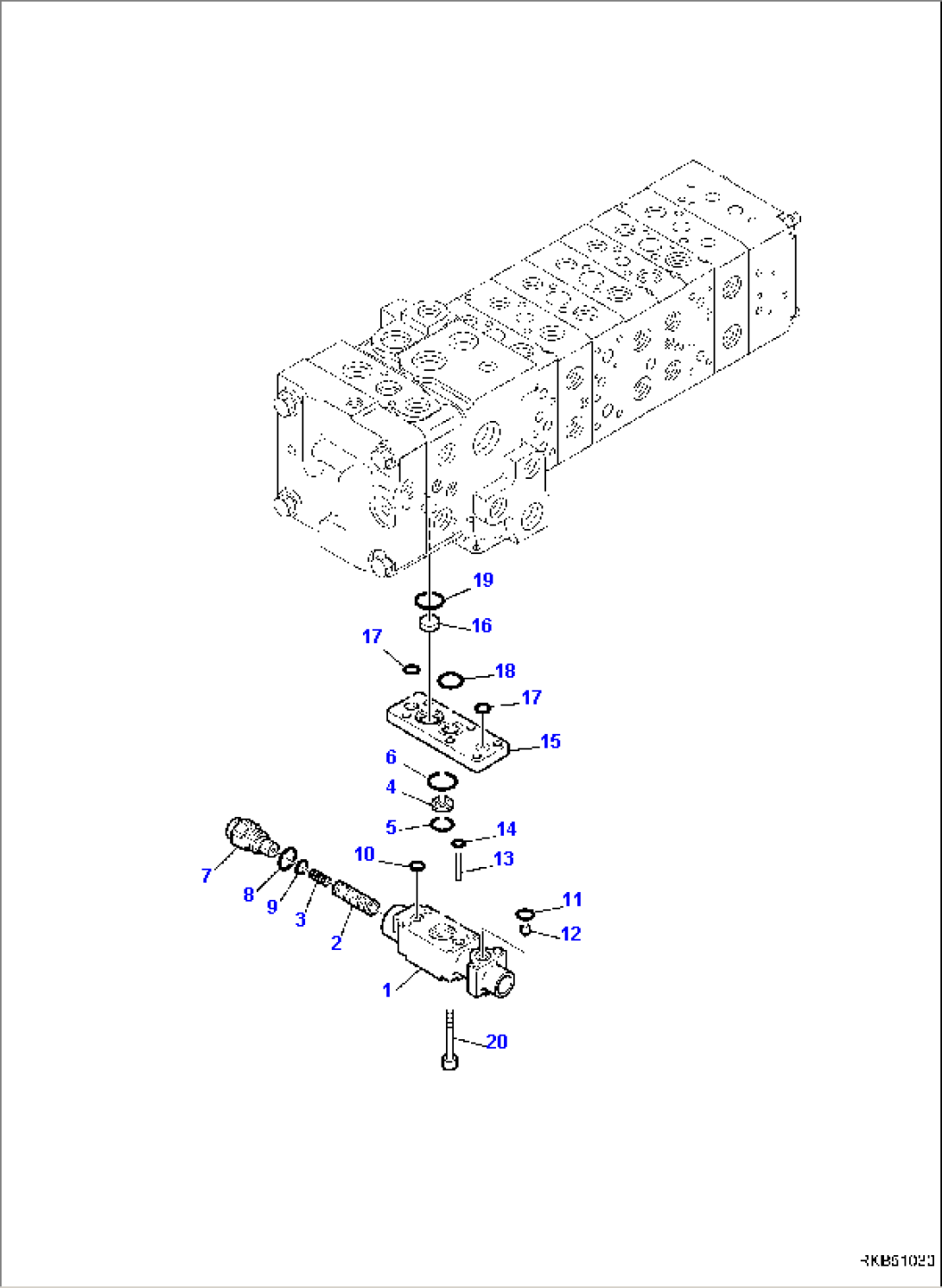 10-SPOOL CONTROL VALVE (4/17)