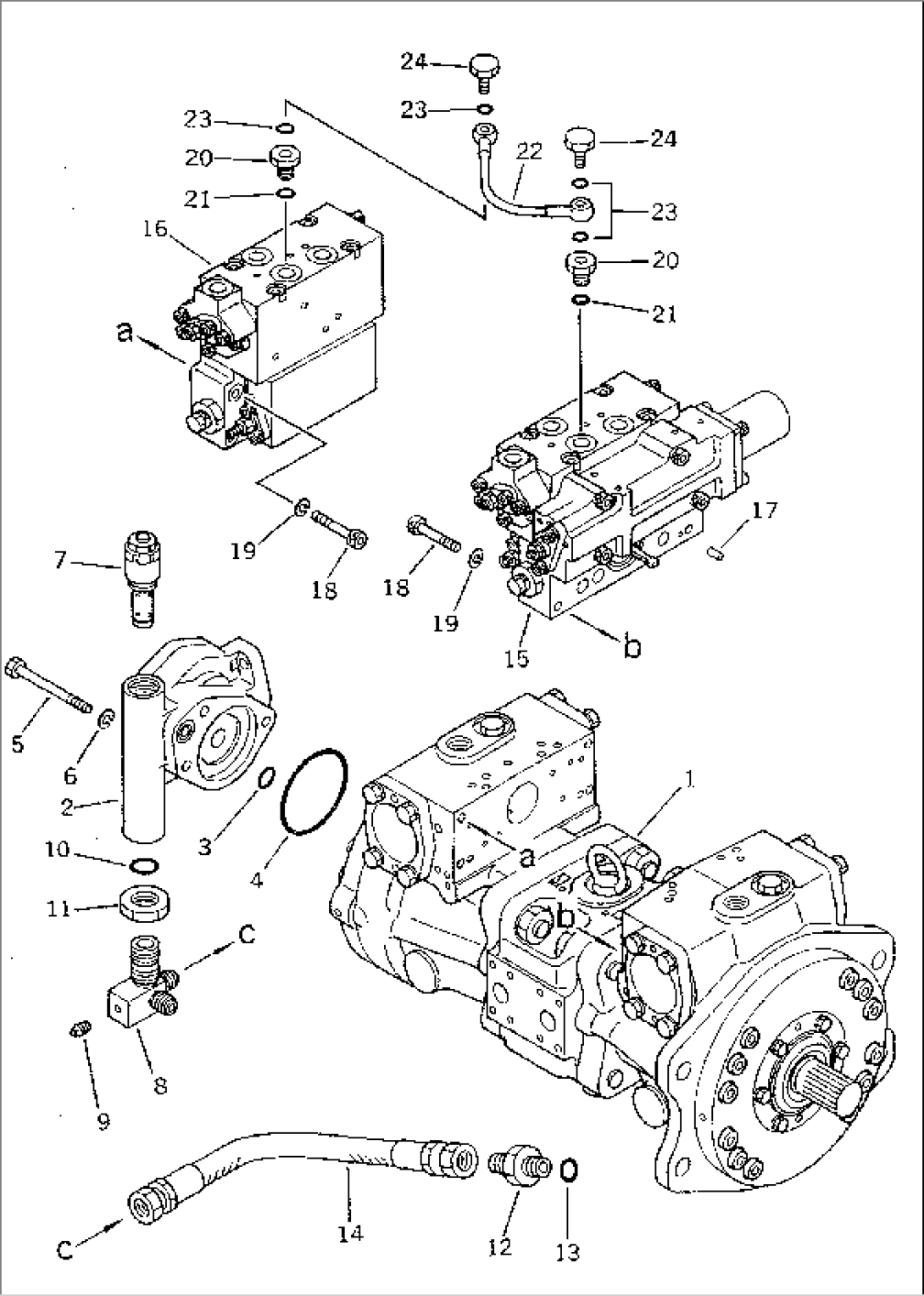 HYDRAULIC PUMP UNIT (WITH OLSS)