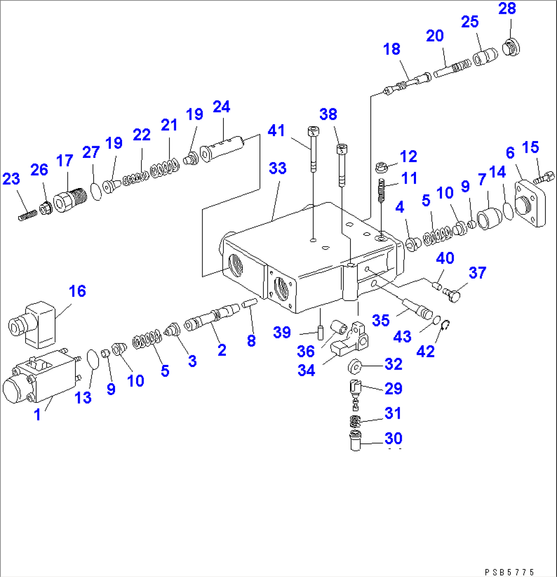 HYDRAULIC MAIN PUMP (4/4)