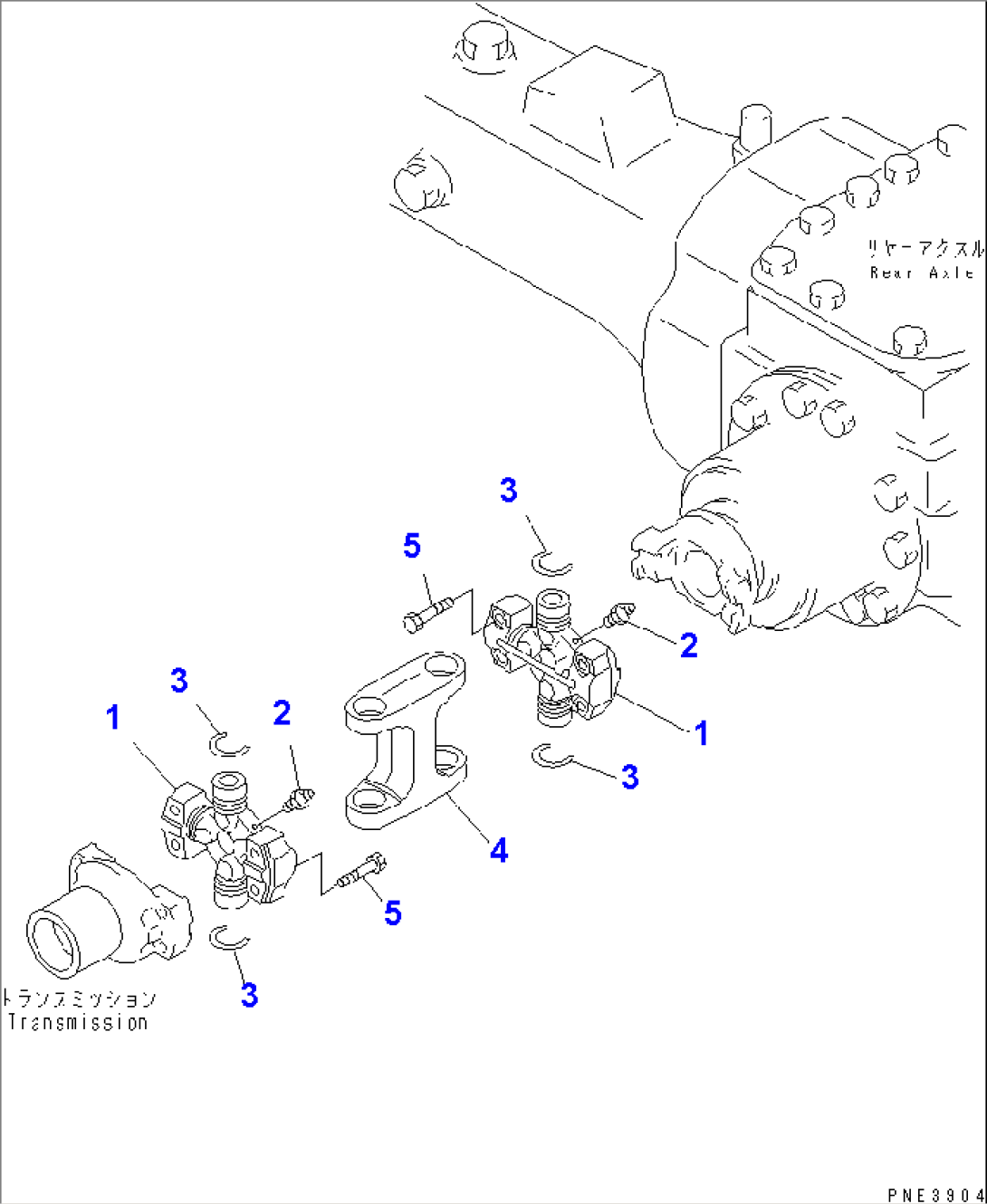 DRIVE SHAFT (REAR)