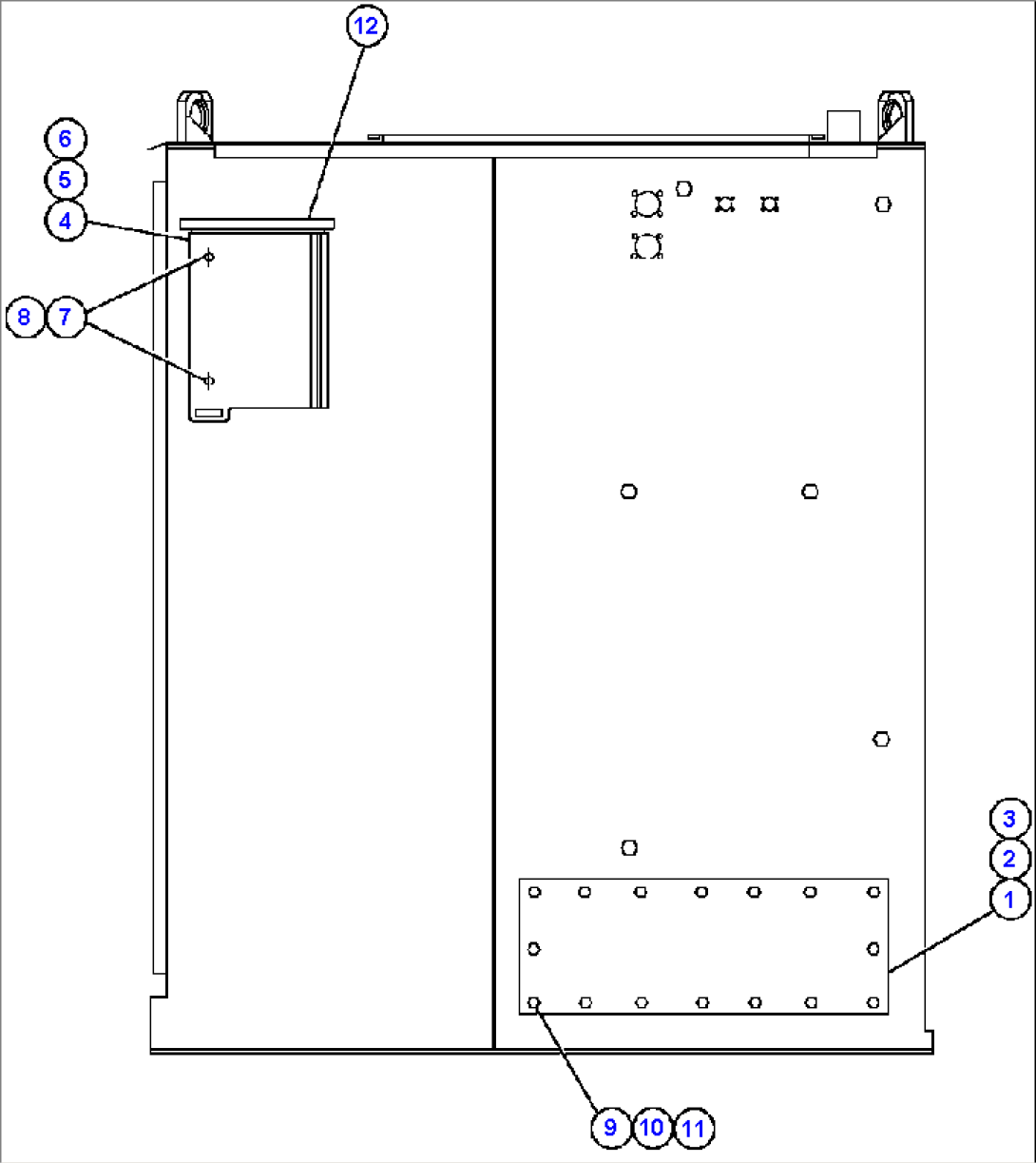 CONTROL CABINET (LEFT SIDE)