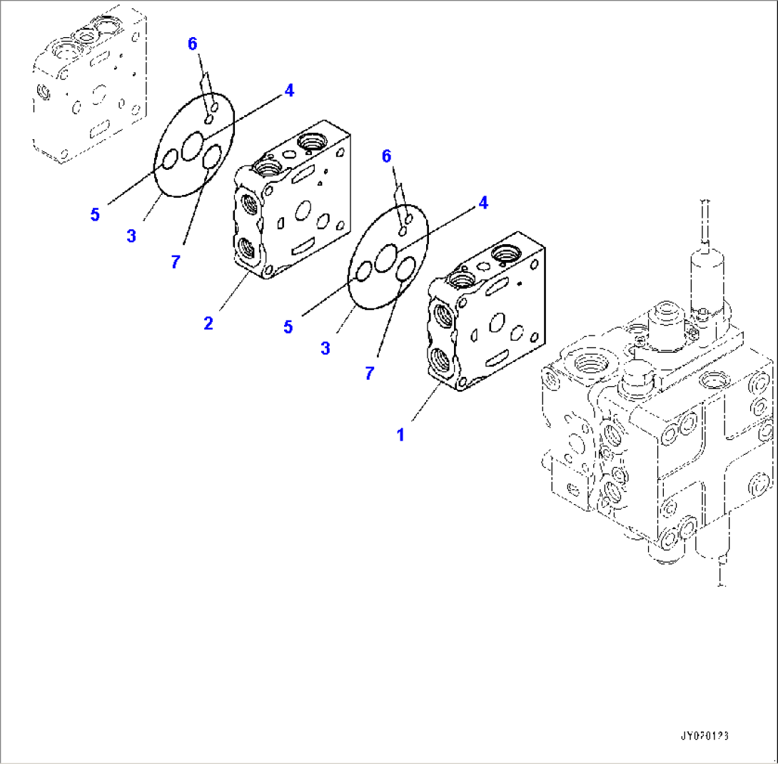 Fender, Control Valve, 3-Valve (1/10) (#1001-)