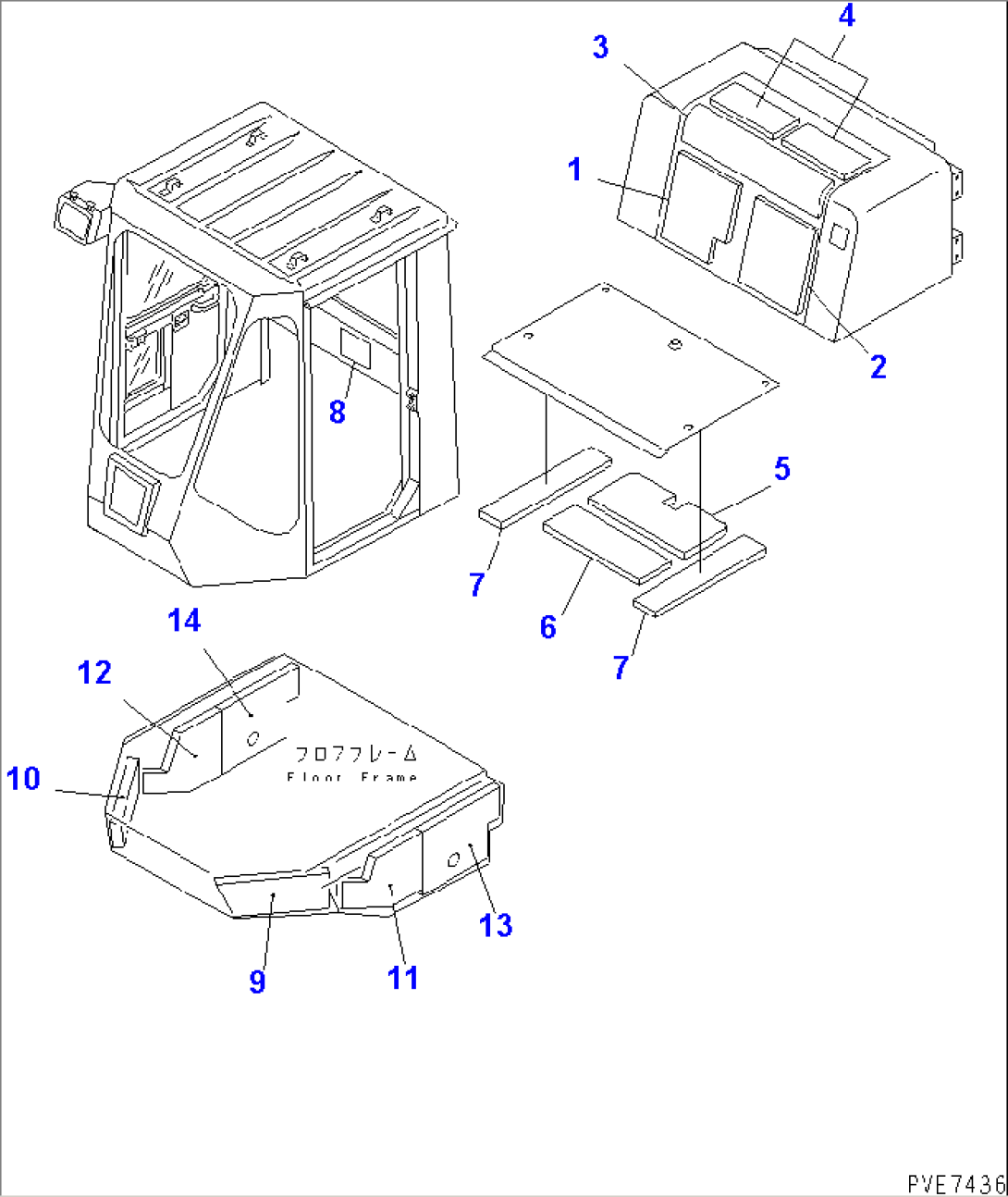 NOISE ABETMENT PARTS (3/7) (FOR EU DYNAMIC NOISE)(#11536-)