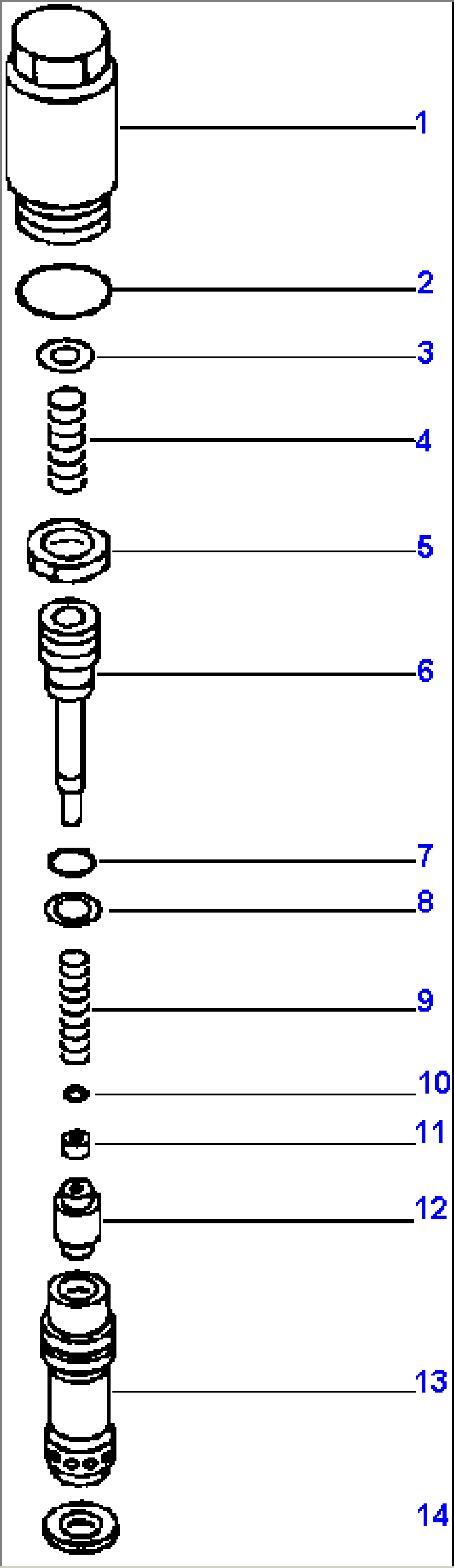 SUCTION AND SAFETY VALVE 3-SPOOL CONTROL VALVE