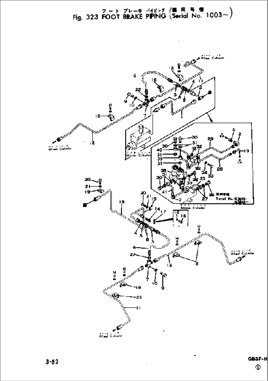 FOOT BRAKE PIPING