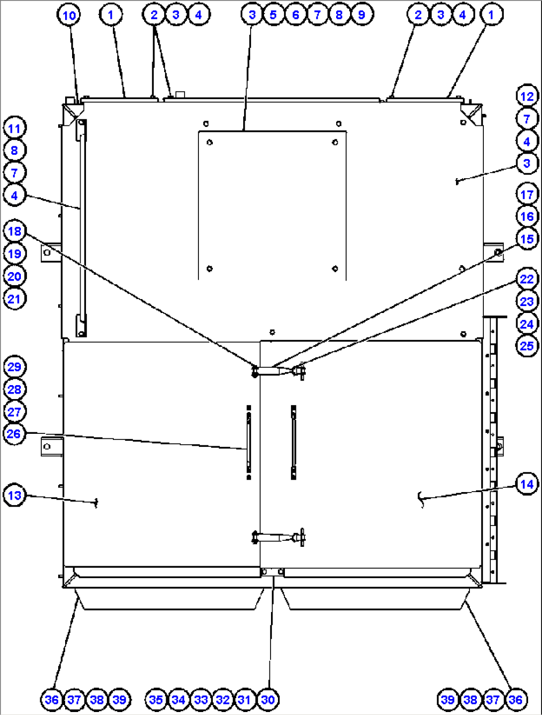 BLOWN GRID - 3 STEP, 18 ELEMENT