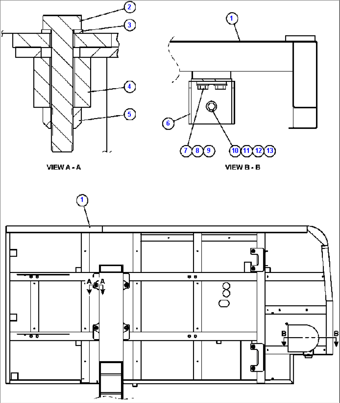R.H. DECK & MOUNTING