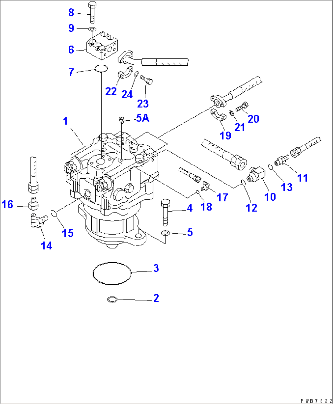 SWING MOTOR (FRONT)