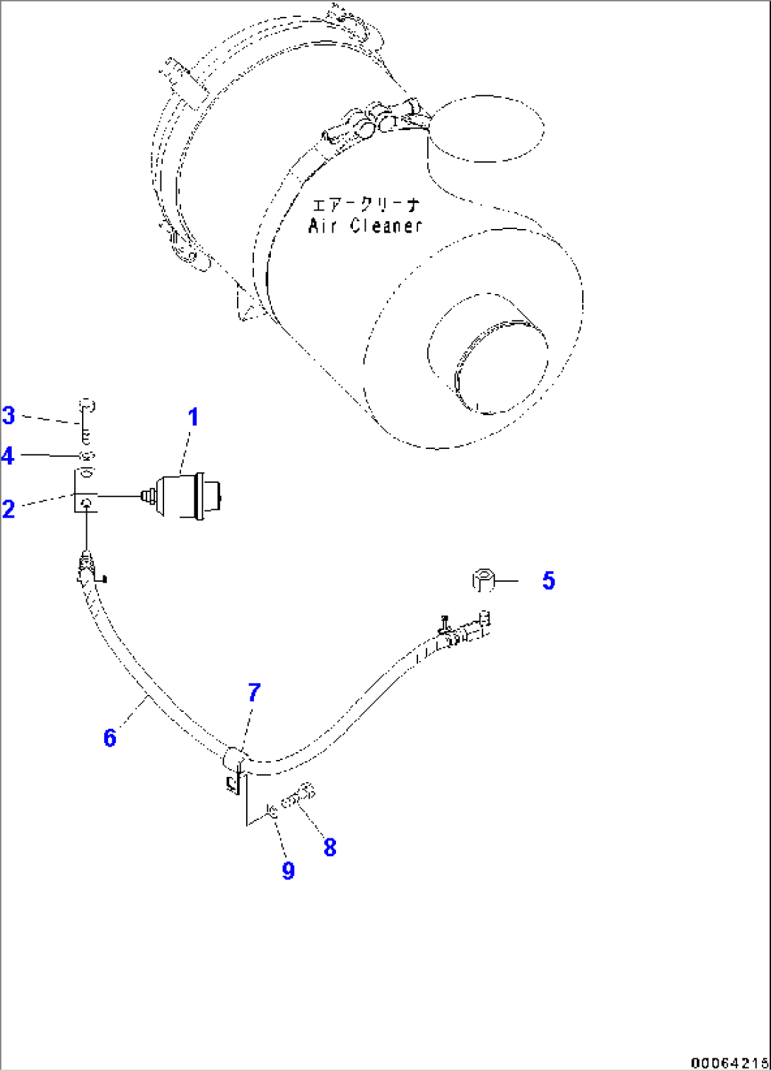 ENGINE RELATED PARTS (DUST INDICATOR)
