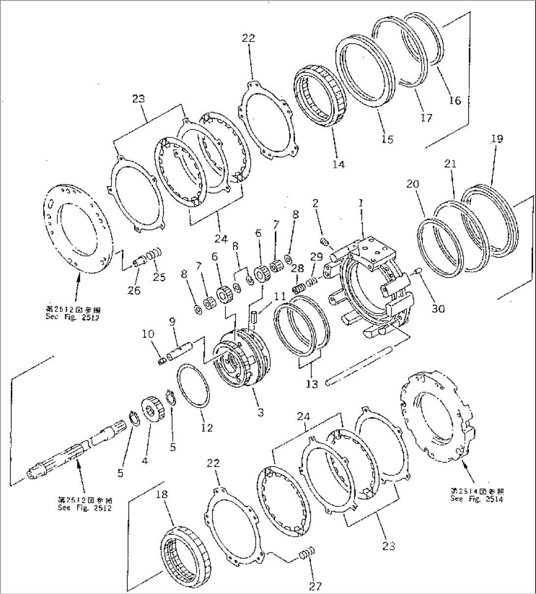 TRANSMISSION (F3-R3) (FORWARD AND 3RD HOUSING) (3/7)