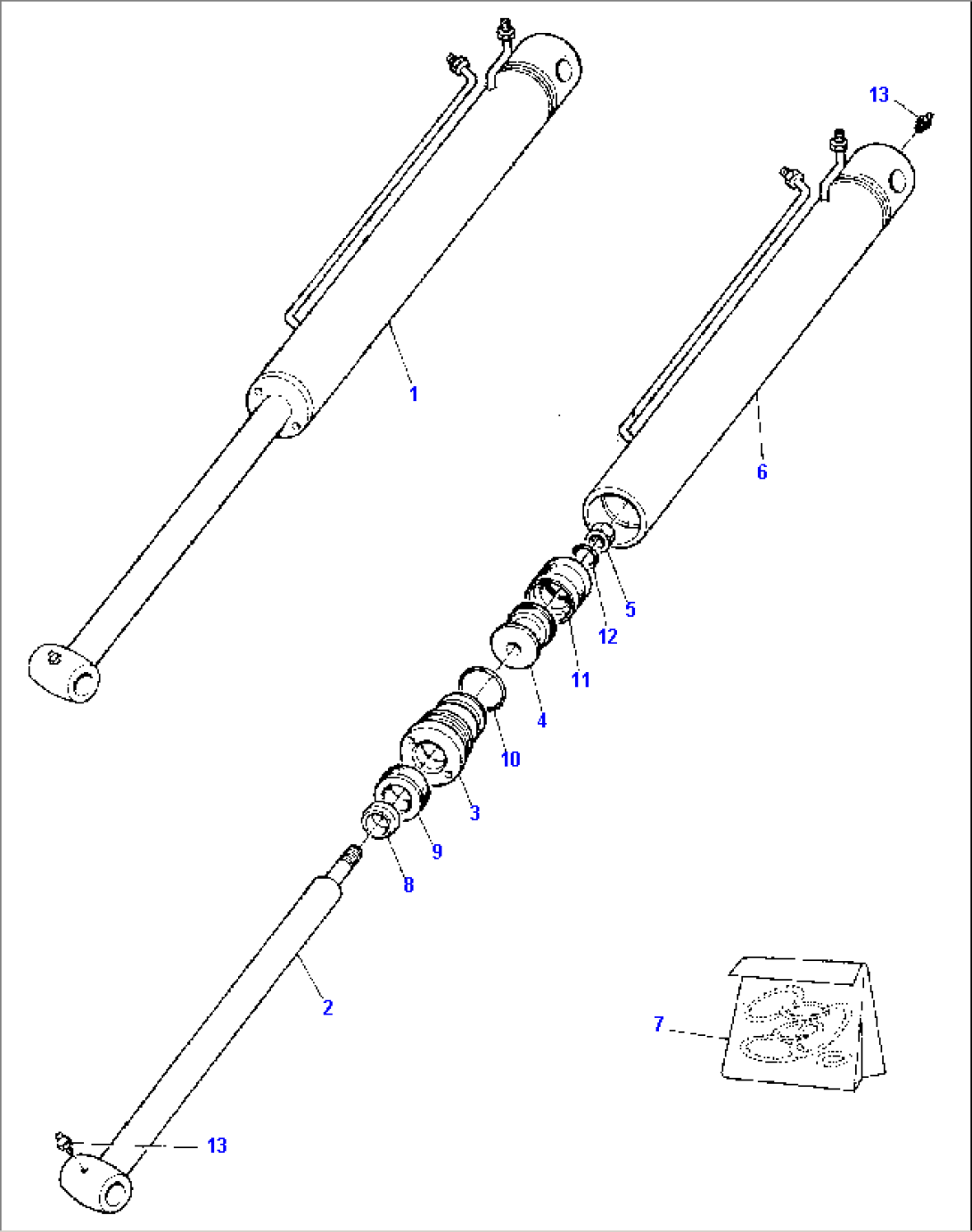 OUTRIGGER CYLINDER