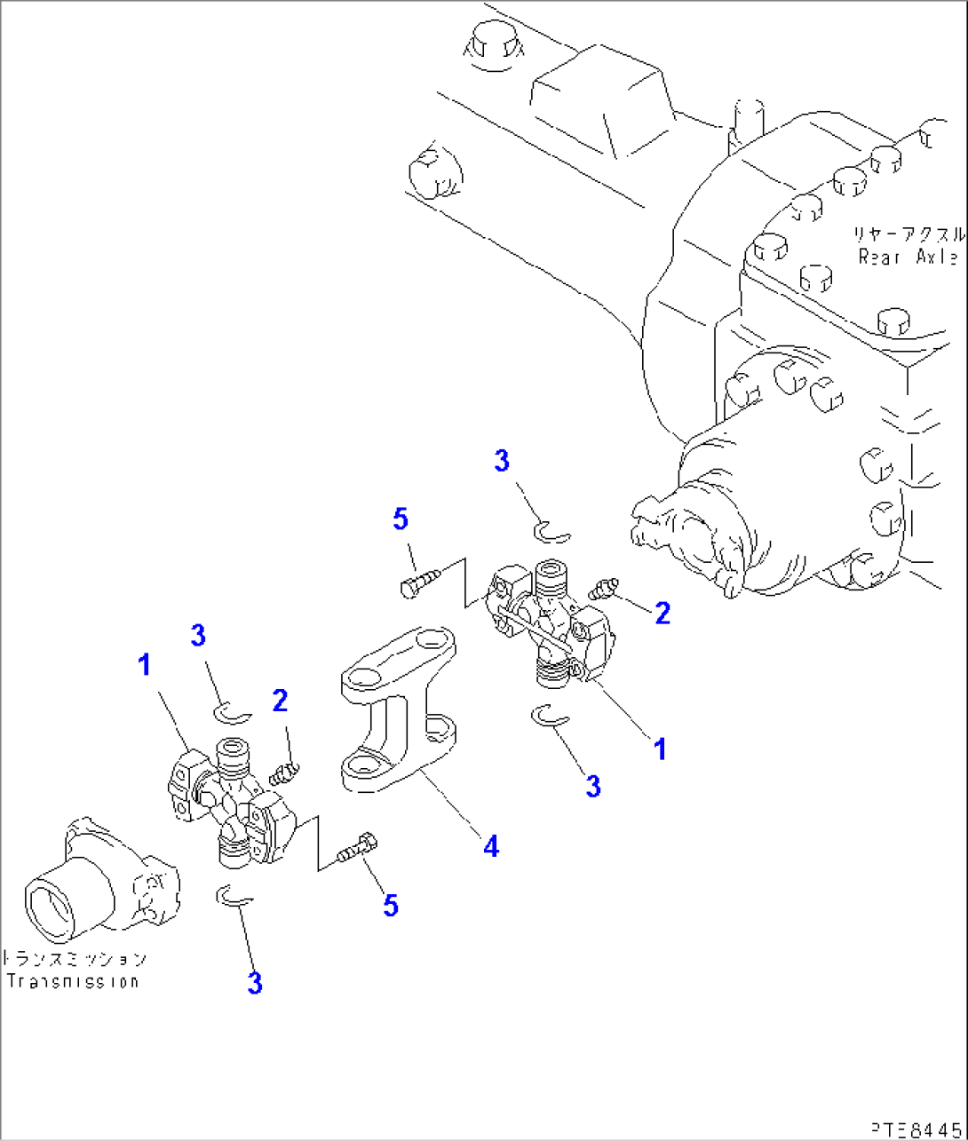 DRIVE SHAFT (REAR)