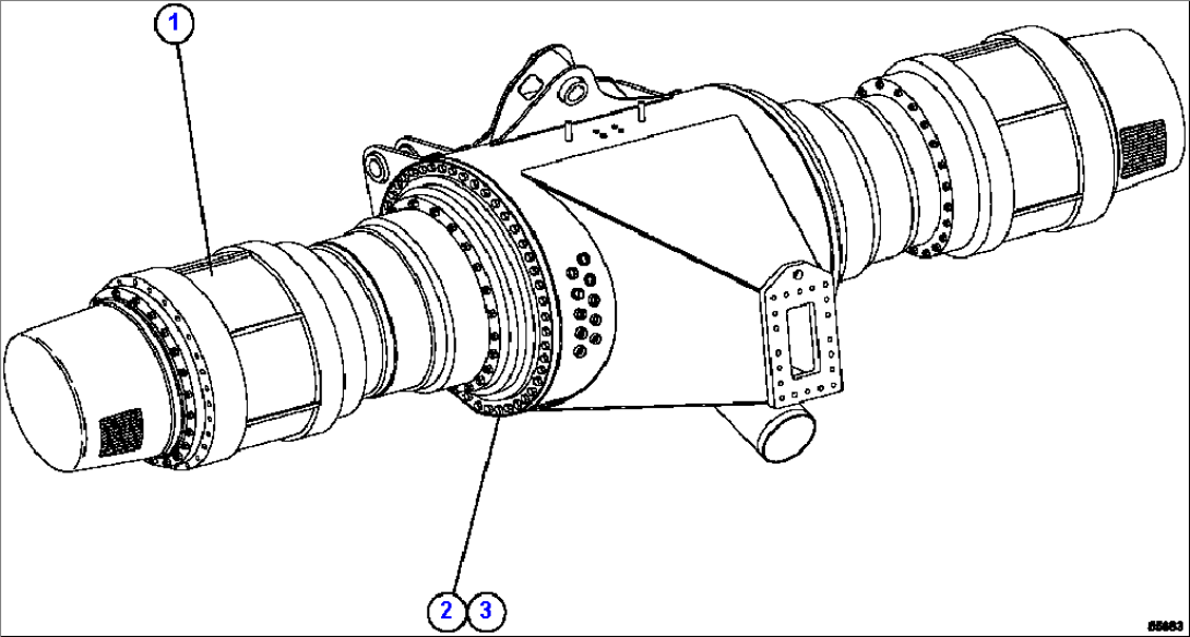 WHEEL MOTOR MOUNTING