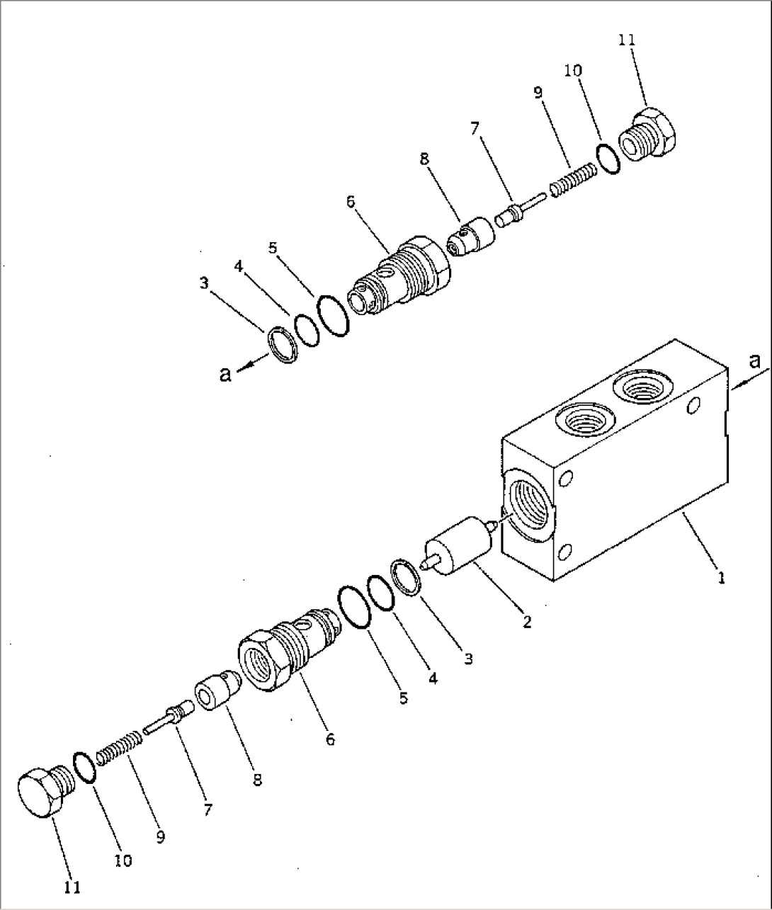 PILOT CHECK VALVE (FOR LEANING)