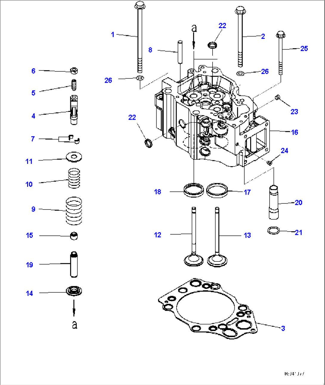 Cylinder Head (#630332-)