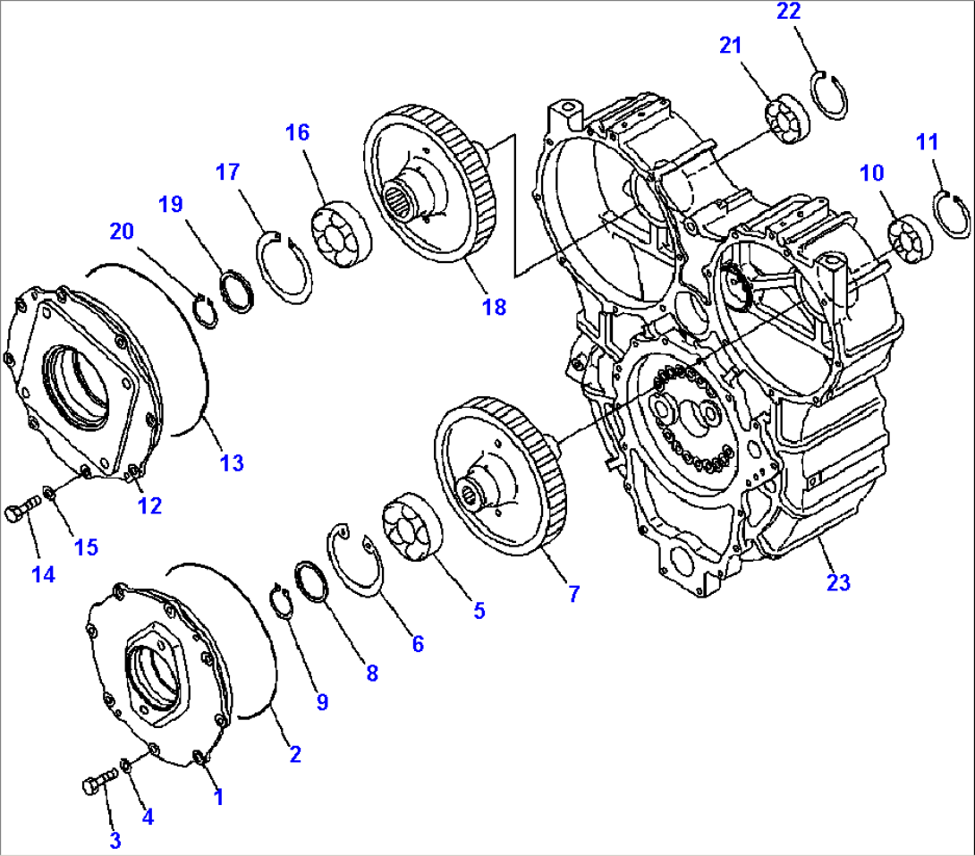 F4310-52A0 TORQUE CONVERTER (1/4)