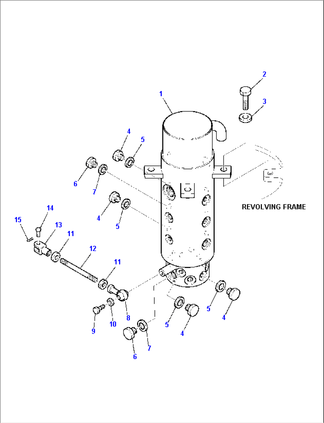 SWIVEL JOINT (MOUNTING PARTS)
