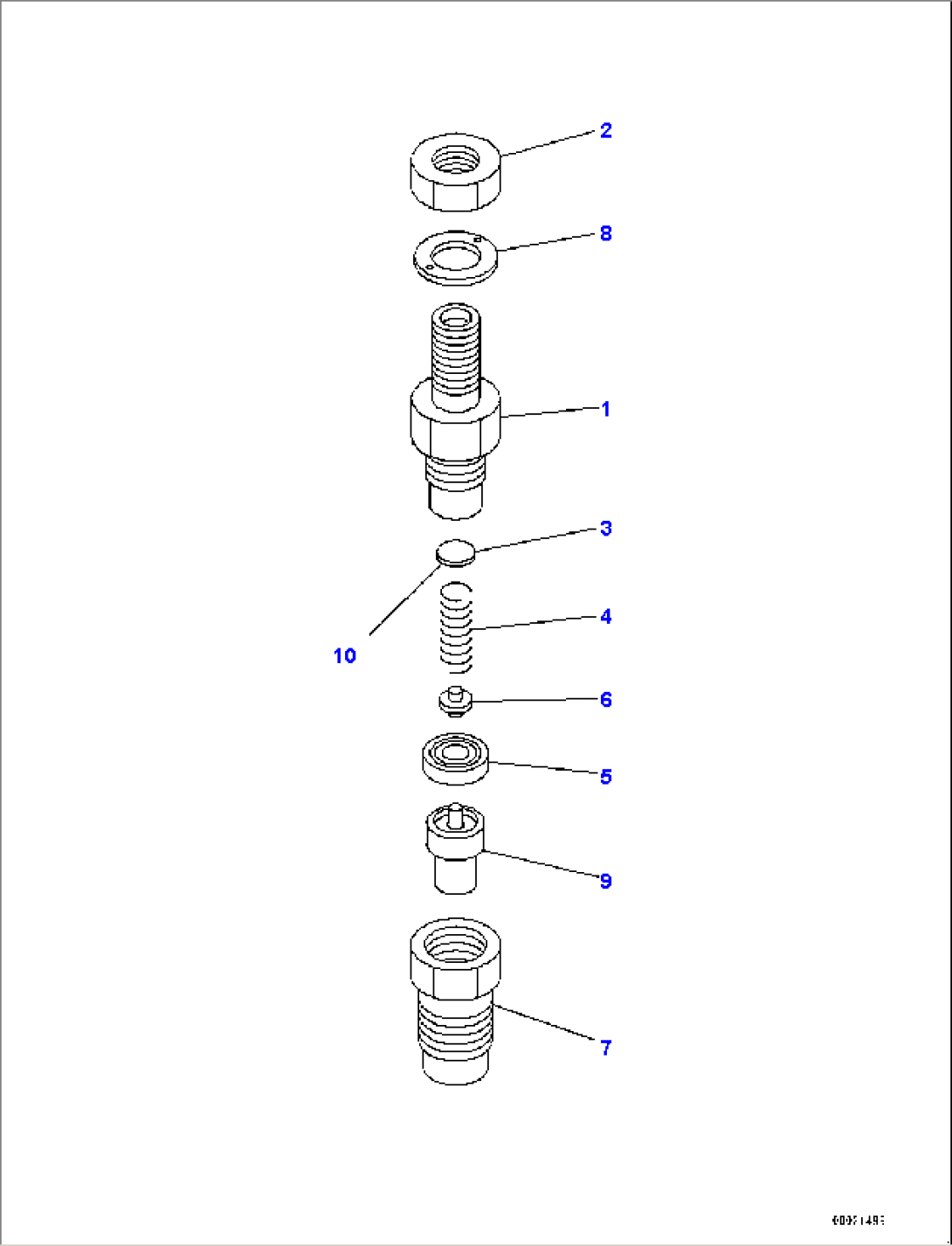 Engine, Inner Parts, Nozzle Holder (#8A0357-)
