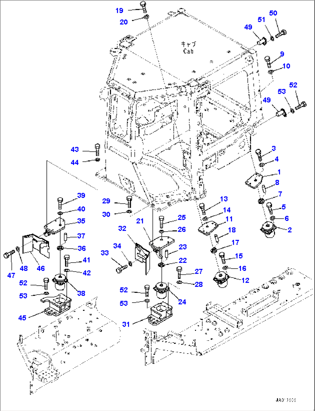 Floor Mounting (#22001-)