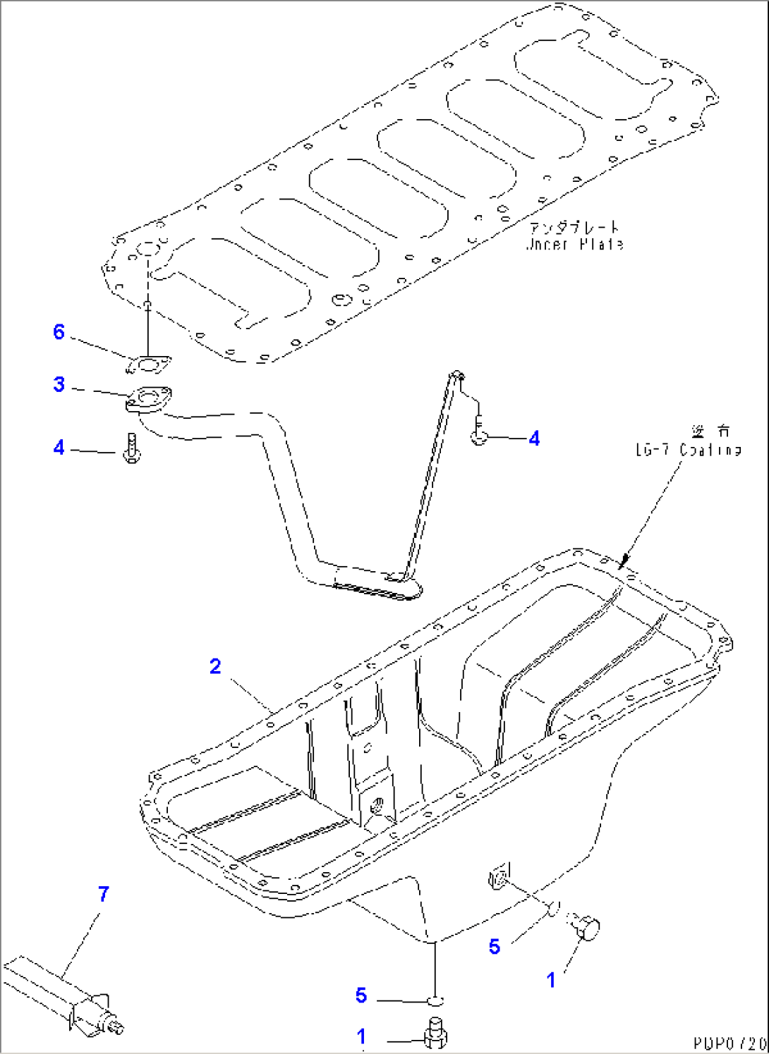OIL PAN AND SUCTION TUBE(#21295204-)