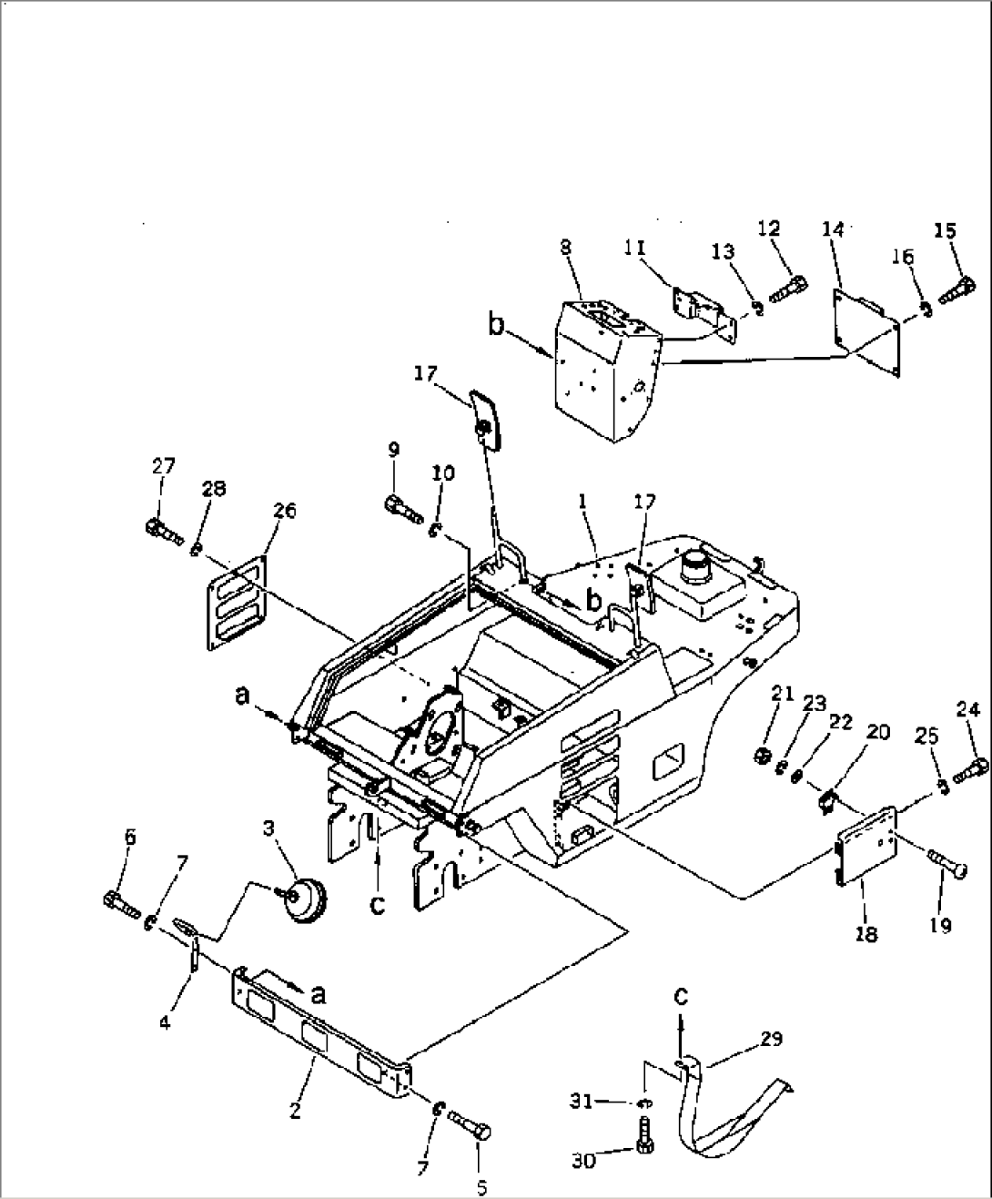 FRAME AND COVER (1/3)