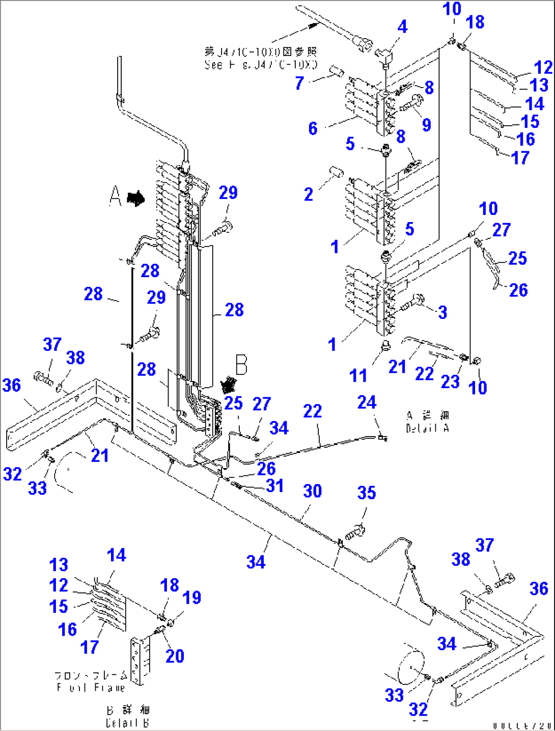AUTO GREASE (FRONT FRAME LINE) (TODAKA SPEC.)(#51001-)