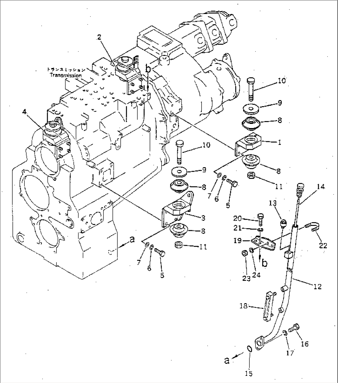 TRANSMISSION MOUNTING PARTS