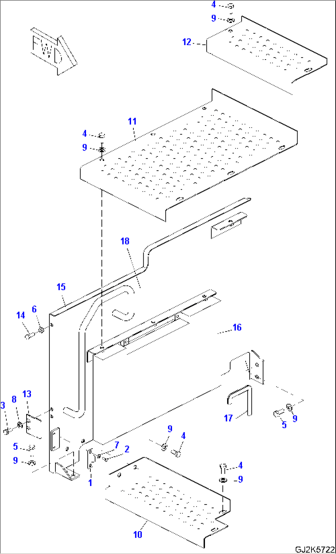 WALK WAY (MACHINE CAB)