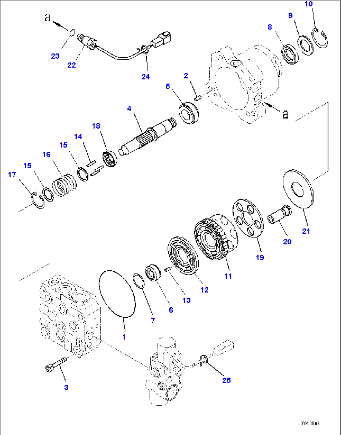 Radiator, Fan Motor (3/3) (#80001-)