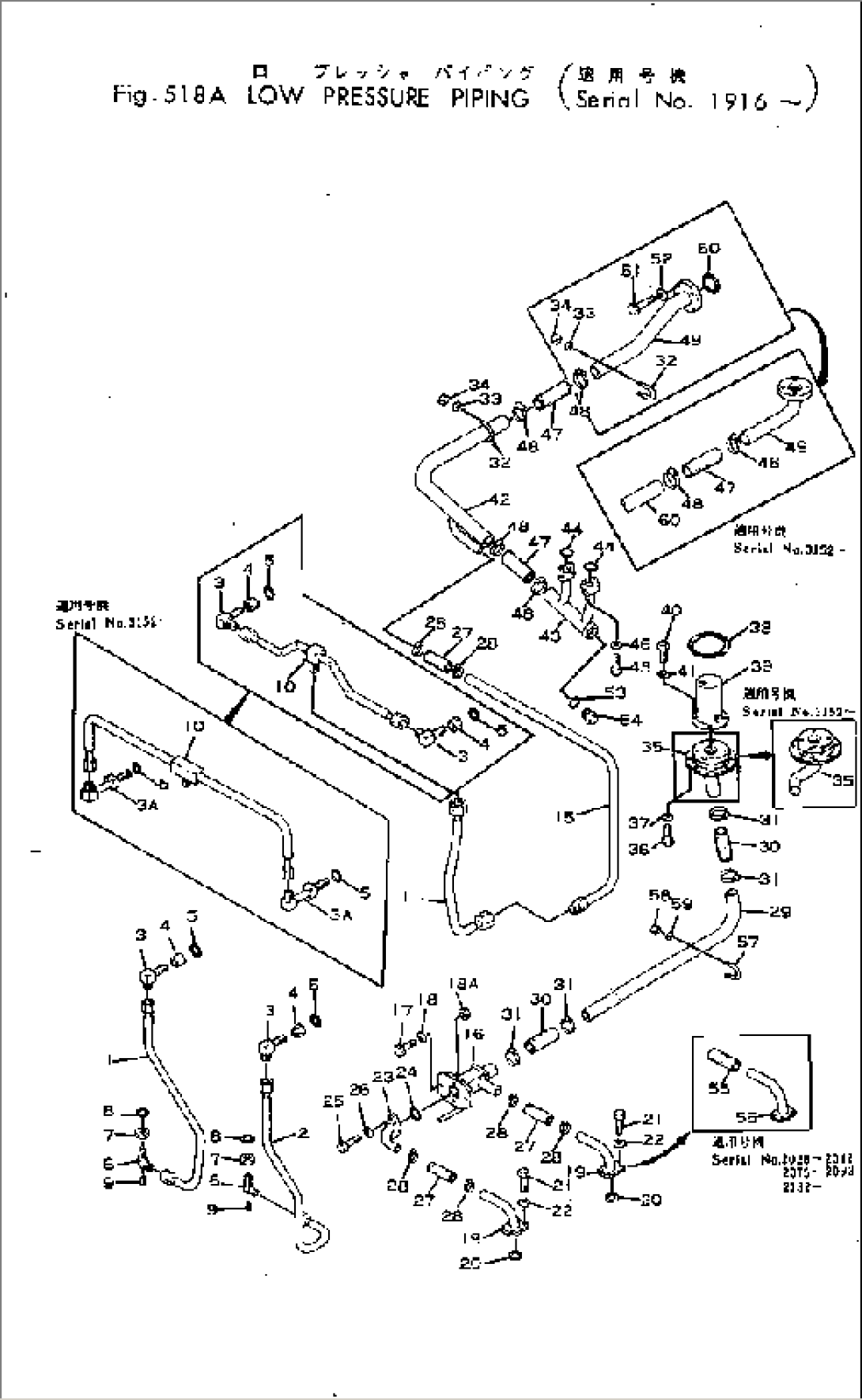 HYDRAULIC PIPING (LOW PRESSURE)