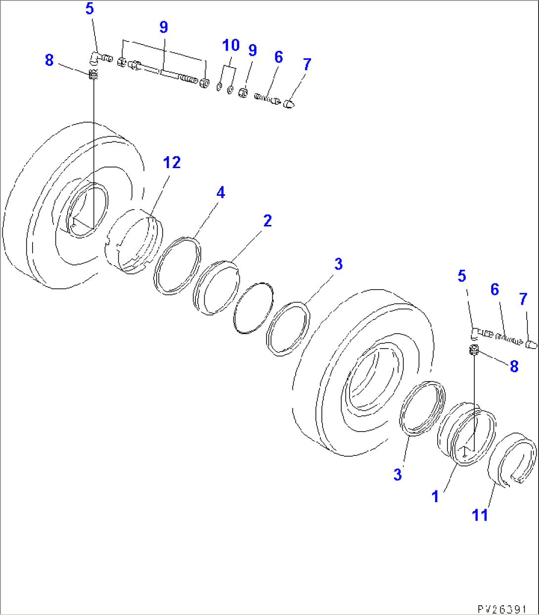 RIM (REAR WHEEL)